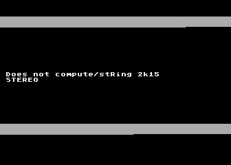 Does Not Compute