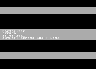 Factorizer