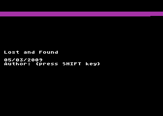 Lost and Found