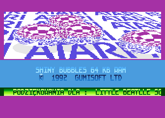 Shiny Bubbles 64 KB RAM