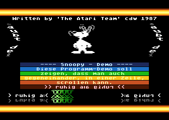 Snoopy Demo