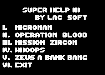 Super Help III