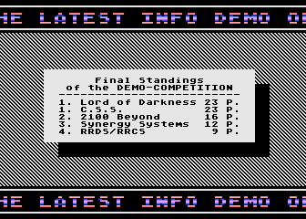 Tron Info Demo