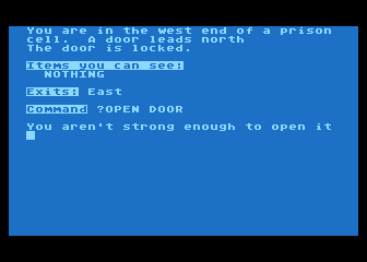 Escape from the Dungeon of the Gods
