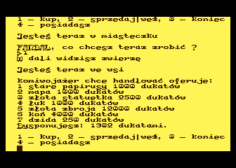 Miecz przeznaczenia - Game