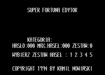 Super Fortuna Edytor