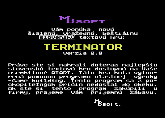 Terminator - Part I