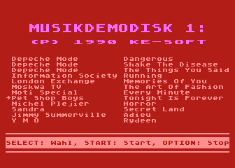 Musikdemodisk 1