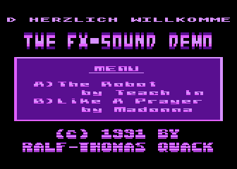 The FX-Sound Demo