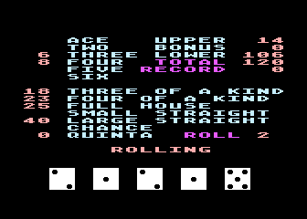 Dice Poker