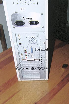 Back panel