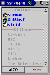 Contact list