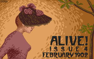 [Screen-shot: alive! mag 4]