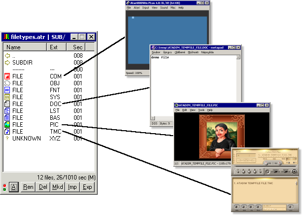 ATADIM, screenshot