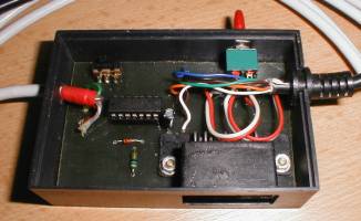 SIO2PC kabel - uvnit