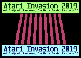 ATARI Invasion Invitation