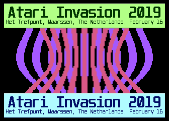 ATARI Invasion Invitation