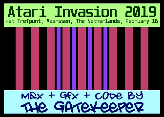 ATARI Invasion Invitation