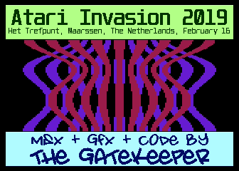 ATARI Invasion Invitation