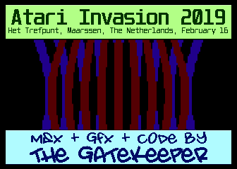 ATARI Invasion Invitation