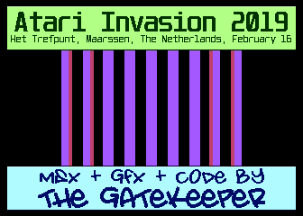 ATARI Invasion Invitation