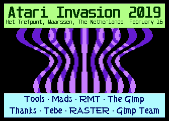 ATARI Invasion Invitation
