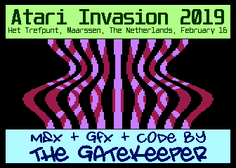 ATARI Invasion Invitation