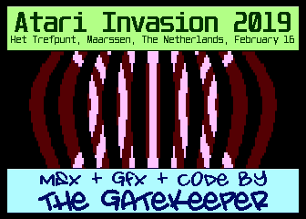 ATARI Invasion Invitation