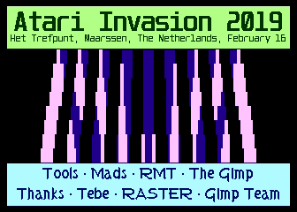 ATARI Invasion Invitation
