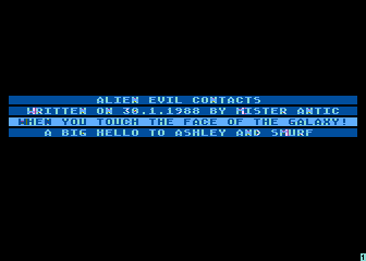 Alien Evil Contacts