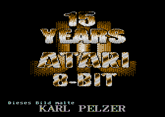 Atari 8-bit Birthday Demo 1
