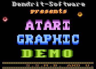Atari Graphic Demo