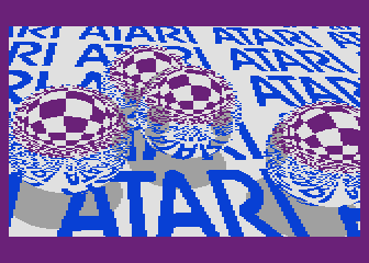 Atari 130XE Shiny Bubbles