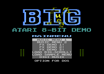 Big Atari 8-bit Demo