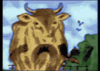 Running Cow