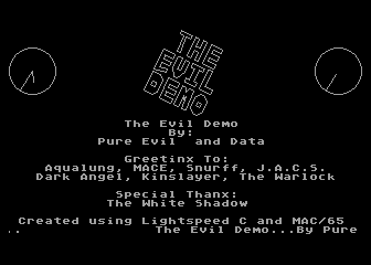 Evil Demo, The