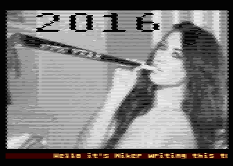 Getting into 2016