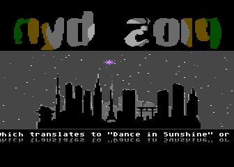 Hello 2019