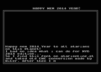 Happy New 2014 Year