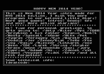 Happy New 2014 Year