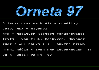 Invitation to QuaST Party '97