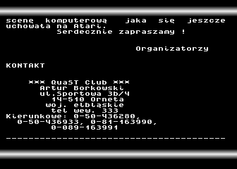 Invitation for Orneta 96