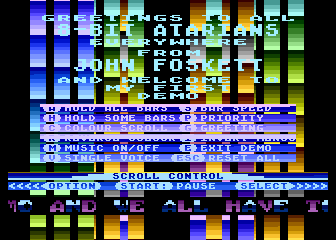 John Foskett's First Demo