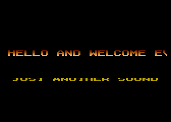 Just Another Sound Demo