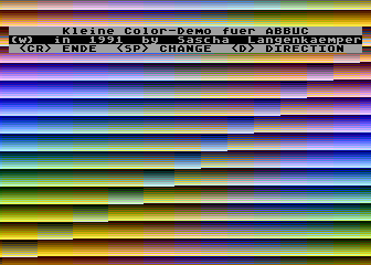 Kleine Color-Demo