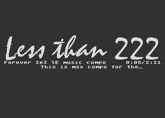 Less Than 222