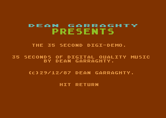 Long Digital Music Demos