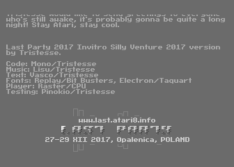 Last Party Invitation