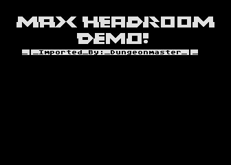 Max Headroom