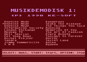 Musikdemodisk 1